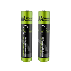 Goui Rechargeable AAA Battery (2Pcs) Noir Power bank Goui, Ultra Pc Gamer Maroc