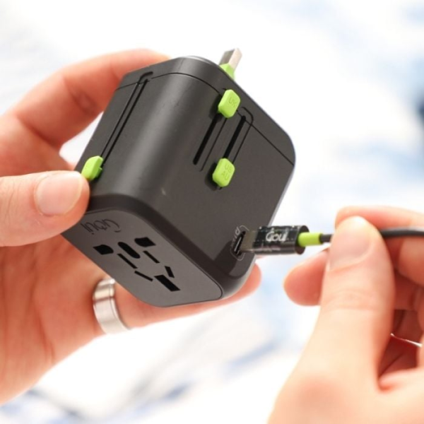 Goui UniqPD Chargeur Universel de Voyage Chargeur Goui, Ultra Pc Gamer Maroc