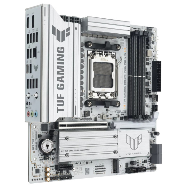 ASUS TUF GAMING B850M-PLUS WiFi7 White Socket AM5 ASUS, Ultra Pc Gamer Maroc