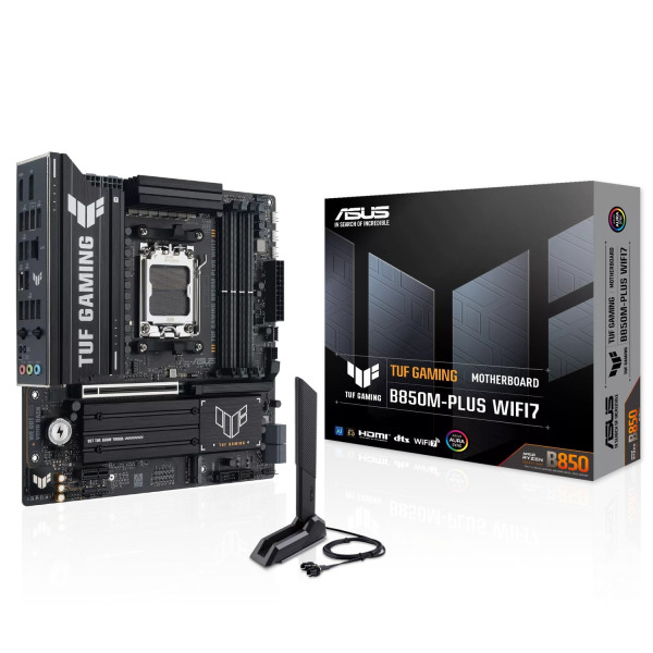 ASUS TUF GAMING B850M-PLUS WIFI7 Socket AM5 ASUS, Ultra Pc Gamer Maroc