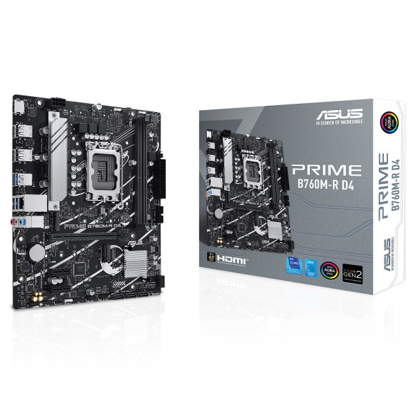 ASUS PRIME B760M-R D4 Socket 1700 ASUS, Ultra Pc Gamer Maroc