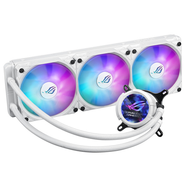 ASUS ROG Strix LC III 360 ARGB LCD White Kits Watercooling ASUS, Ultra Pc Gamer Maroc