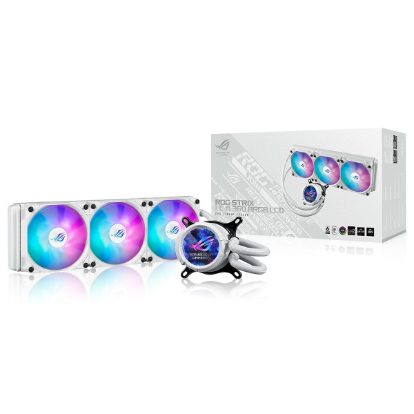 ASUS ROG Strix LC III 360 ARGB LCD White Kits Watercooling ASUS, Ultra Pc Gamer Maroc