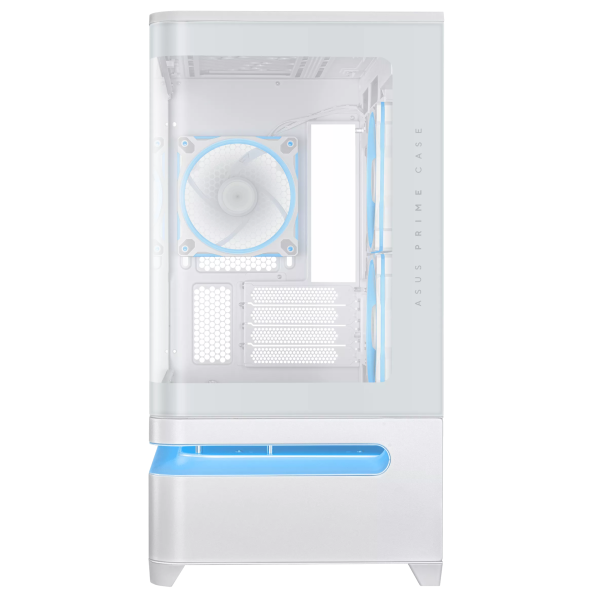 ASUS PRIME AP202 TG ARGB WHITE Les Minis Boitiers ASUS, Ultra Pc Gamer Maroc
