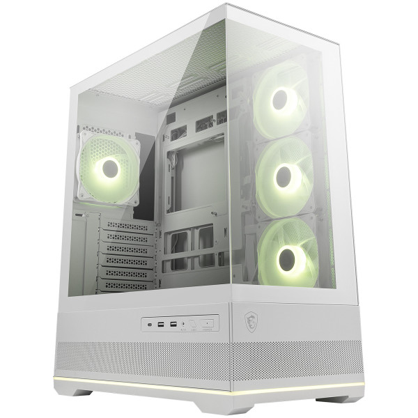 MSI MAG PANO 110R PZ Blanc Les Moyennes Tours MSI, Ultra Pc Gamer Maroc