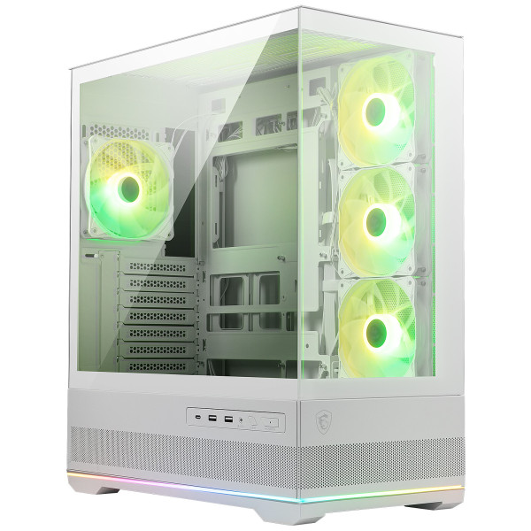 MSI MAG PANO 110R PZ Blanc Les Moyennes Tours MSI, Ultra Pc Gamer Maroc