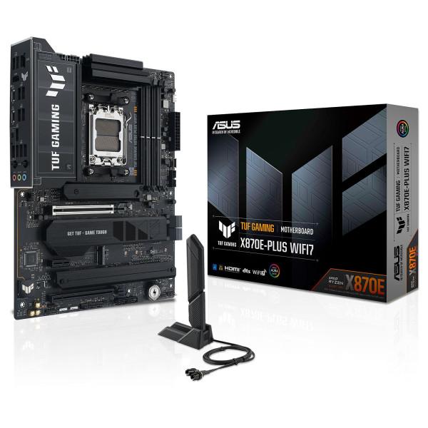 ASUS TUF GAMING X870E-PLUS WIFI7 Socket AM5 ASUS, Ultra Pc Gamer Maroc