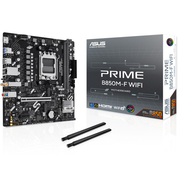 ASUS PRIME B850M-F WIFI Socket AM5 ASUS, Ultra Pc Gamer Maroc