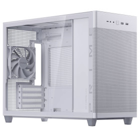 ASUS Prime AP201 TG White Les Minis Boitiers ASUS, Ultra Pc Gamer Maroc