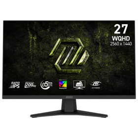 MSI MAG 274QF E20 27" IPS 0.5ms 200Hz 2K Moniteurs Gamer MSI, Ultra Pc Gamer Maroc