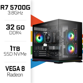 PC Gamer UltraPC Ryzen 7 5700G/1TB SSD/32GB/Radeon Vega8 AMD Ryzen 7 UltraPC, Ultra Pc Gamer Maroc