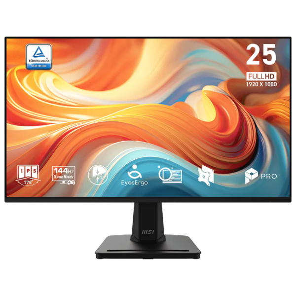 MSI PRO MP251 E14L 24.5" IPS 1ms 144Hz Moniteurs PRO MSI, Ultra Pc Gamer Maroc