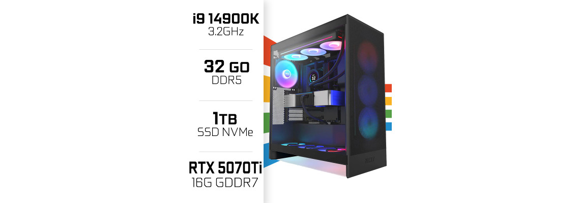 PC Gamer i9 14900K/1TB SSD/32GB DDR5/RTX5070 Ti Intel Core i9 Ultra...