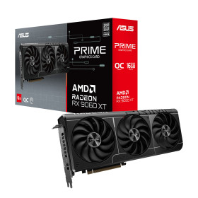 ASUS Prime Radeon RX 9060 XT OC Edition 16GB GDDR6 AMD ASUS, Ultra Pc Gamer Maroc