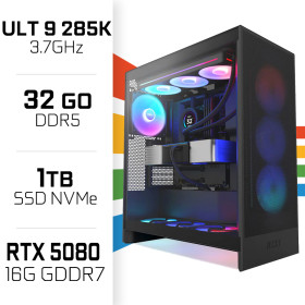 PC Gamer UltraPC Ultra 9 285K/1TB SSD/32GB/RTX5080 Intel Core Ultra 9 UltraPC, Ultra Pc Gamer Maroc