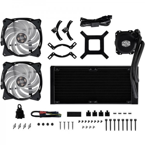 Cooler Master MasterLiquid ML240L RGB Refroidissement Cooler Master, Ultra Pc Gamer Maroc