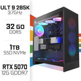 PC Gamer UltraPC Ultra 9 285K/1TB SSD/32GB DDR5/RTX5070 Intel Core Ultra 9 UltraPC, Ultra Pc Gamer Maroc