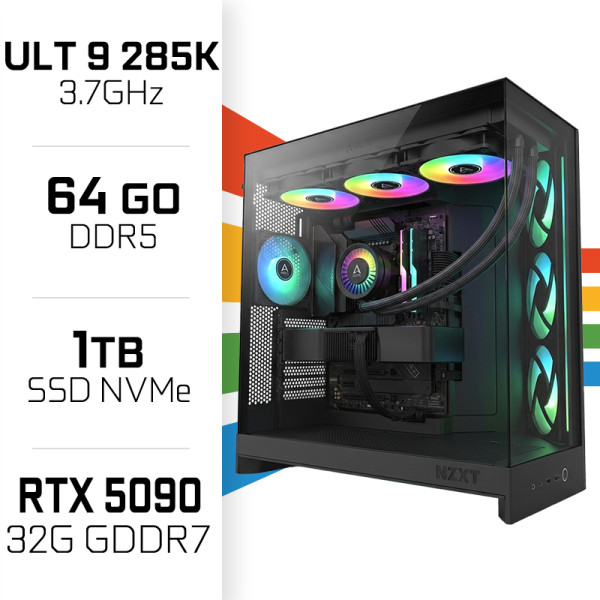 PC Gamer Ultra 9 285K/1TB SSD/64GB DDR5/RTX5090 Intel Core Ultra 9 UltraPC, Ultra Pc Gamer Maroc