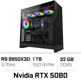 PC PRO UltraPC Rayzen 9 9950X3D /32GB/1TB SSD/RTX5080 PC Pro UltraPC, Ultra Pc Gamer Maroc