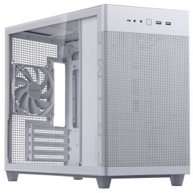 ASUS Prime AP201 TG White Les Minis Boitiers ASUS, Ultra Pc Gamer Maroc