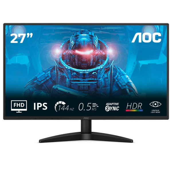 AOC 27B36X 27" IPS 144Hz 0.5ms Moniteurs Gamer AOC, Ultra Pc Gamer Maroc