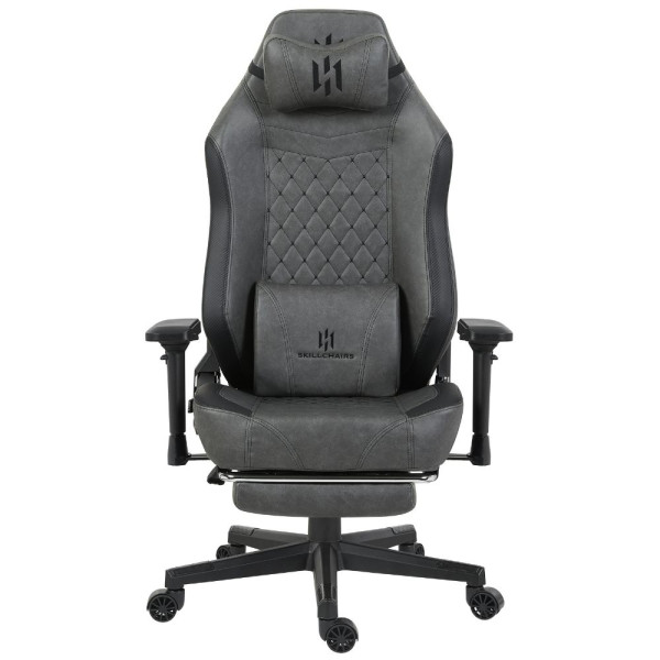 SKILLCHAIRS Emperor (Gray) Chaise gamer SKILLCHAIRS, Ultra Pc Gamer Maroc