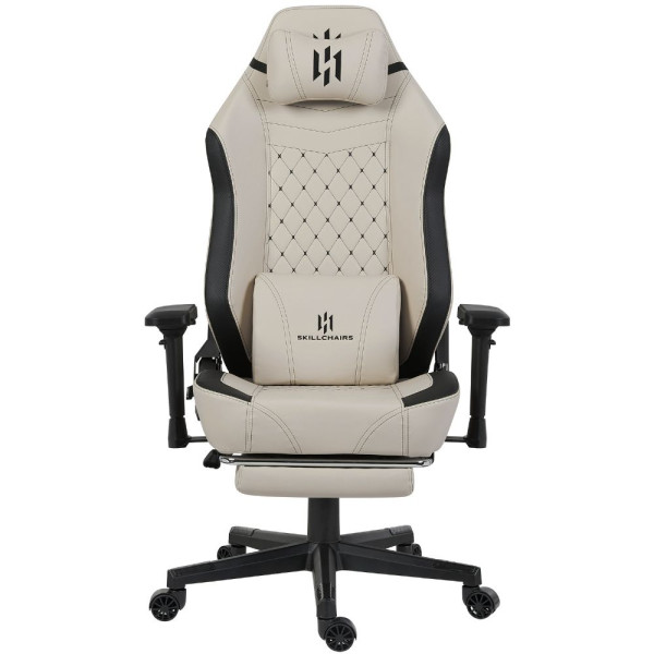 SKILLCHAIRS Emperor (Beige) Chaise gamer SKILLCHAIRS, Ultra Pc Gamer Maroc