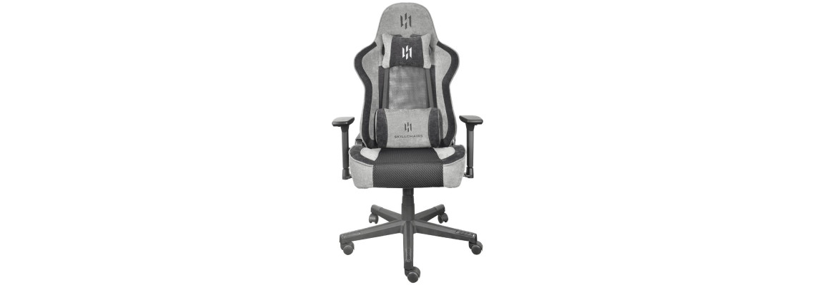 SKILLCHAIRS Tempest (Gray/Black)