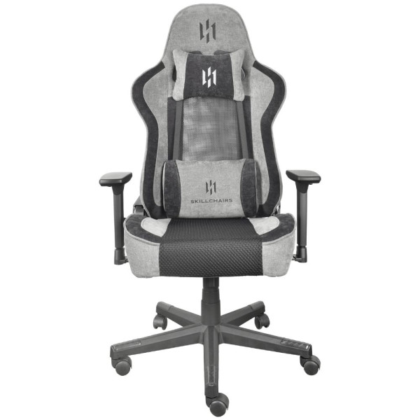 SKILLCHAIRS Tempest (Gray/Black) Chaise gamer SKILLCHAIRS, Ultra Pc Gamer Maroc