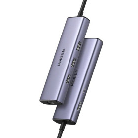 Ugreen Hub USB-C 6 en 1 Connectique Réseau UGREEN, Ultra Pc Gamer Maroc