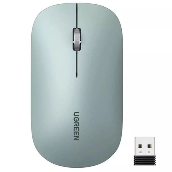 Ugreen Souris sans fil 2,4Ghz/10M Vert (90374) Souris UGREEN, Ultra Pc Gamer Maroc