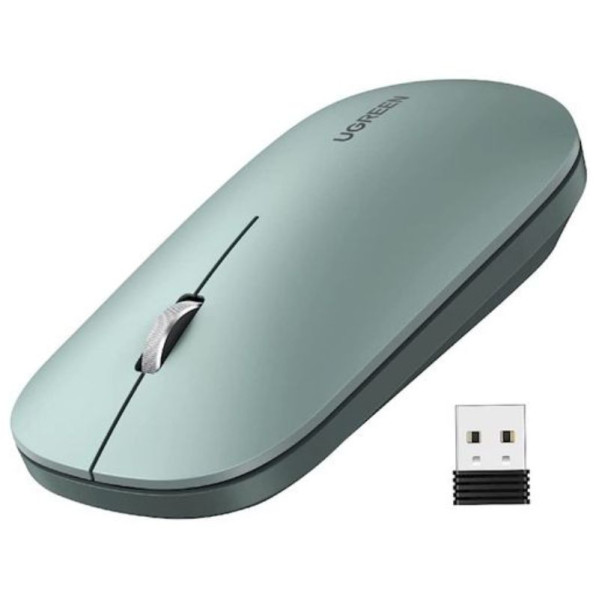 Ugreen Souris sans fil 2,4Ghz/10M Vert (90374) Souris UGREEN, Ultra Pc Gamer Maroc