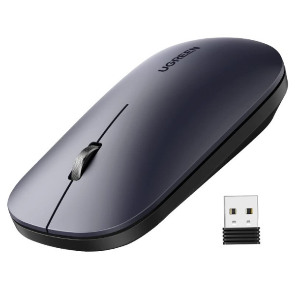 Ugreen Souris sans fil 2,4Ghz/10M Noir (90372) Souris UGREEN, Ultra Pc Gamer Maroc