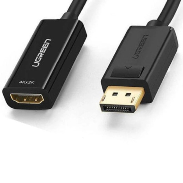 Ugreen Cable DP Male to HDMI Female (40362) Connectique UGREEN, Ultra Pc Gamer Maroc