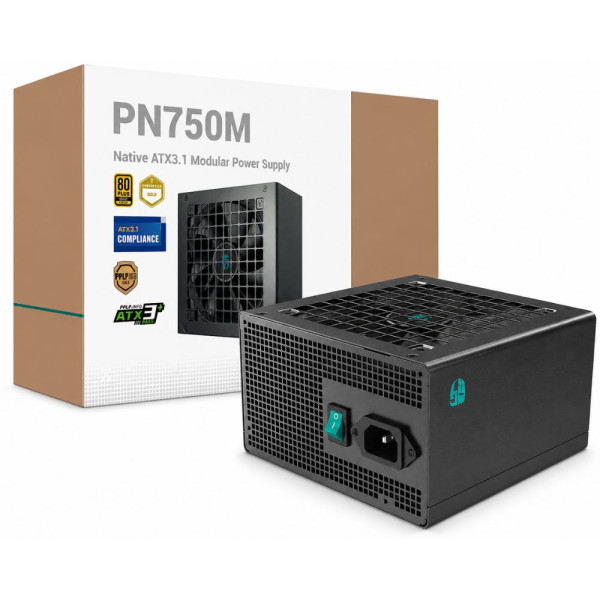 Deepcool Gamer STORM PN750M 80 Plus Gold 750W Black Entre 700 W et 799 W GamerStorm by DeepCool, Ultra Pc Gamer Maroc