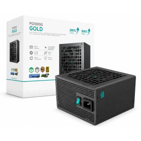 Deepcool Gamer STORM PQ1000G 80 Plus Gold 1000W Black Plus de 900 W GamerStorm by DeepCool, Ultra Pc Gamer Maroc