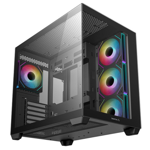 DeepCool CG530 4F Black Les Moyennes Tours DeepCool, Ultra Pc Gamer Maroc