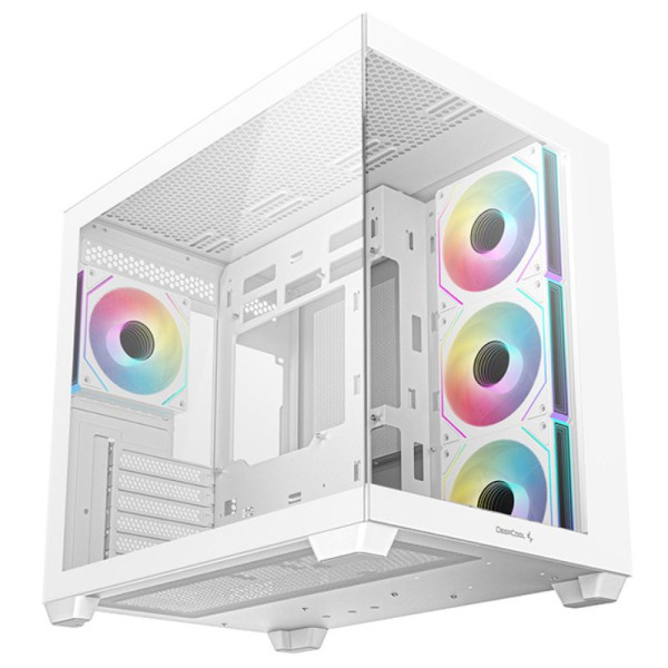 DeepCool CG530 4F White Les Moyennes Tours DeepCool, Ultra Pc Gamer Maroc