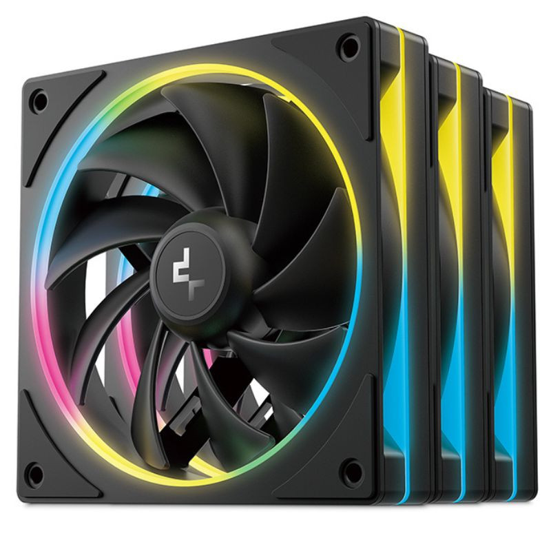 DEEPCOOL Fl12 120 mm Case Fan (Black)