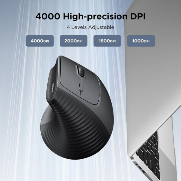 Ugreen Vertical Wireless M571 Noir Souris UGREEN, Ultra Pc Gamer Maroc