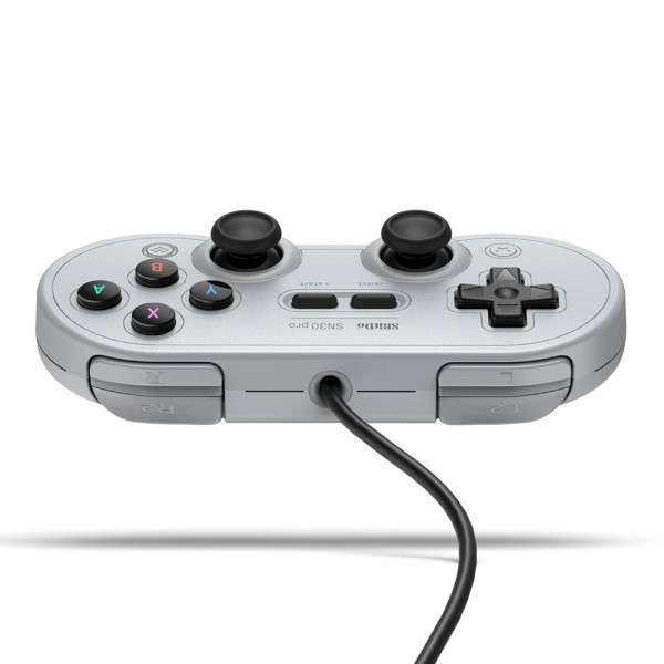 8BitDo SN30 Pro Wired - Gray Edition Périphériques de jeu 8BitDo, Ultra Pc Gamer Maroc