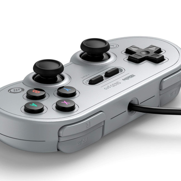 8BitDo SN30 Pro Wired - Gray Edition Périphériques de jeu 8BitDo, Ultra Pc Gamer Maroc