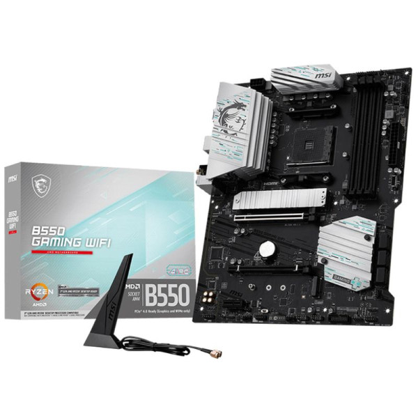 MSI B550 GAMING WIFI Socket AM4 MSI, Ultra Pc Gamer Maroc