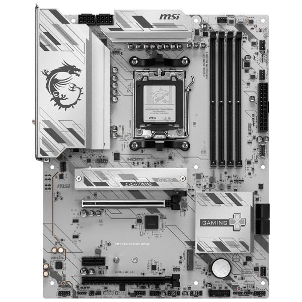 MSI B850 GAMING PLUS WIFI6E Socket AM5 MSI, Ultra Pc Gamer Maroc