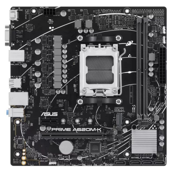 ASUS PRIME A620M-K Socket AM5 ASUS, Ultra Pc Gamer Maroc