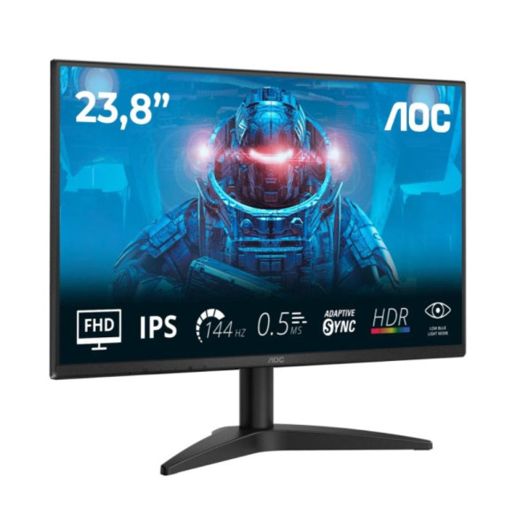 AOC 24B36X 23.8" IPS 144Hz 0.5ms Moniteurs Gamer AOC, Ultra Pc Gamer Maroc