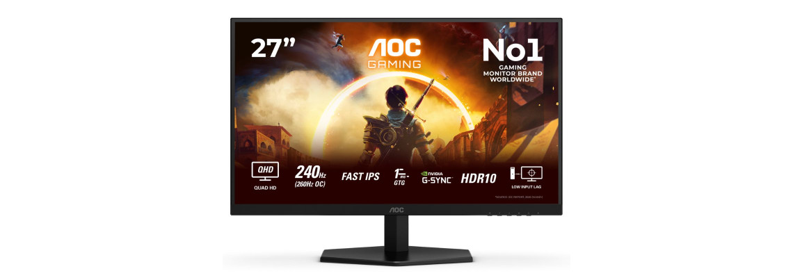 AOC Q27G42ZE 27" 240Hz (260Hz OC) 0.3ms...