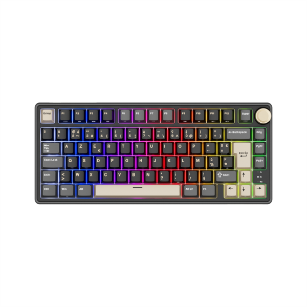 Royal Kludge R75 Phantom - K Silver Switch (FR Azerty) Claviers Royal Kludge, Ultra Pc Gamer Maroc