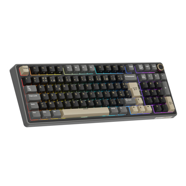 Royal Kludge RK R98Pro Phantom - Cream Switch (FR Azerty) Claviers Royal Kludge, Ultra Pc Gamer Maroc
