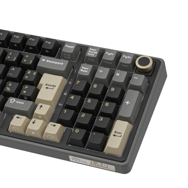Royal Kludge RK R98Pro Phantom - Beige Switch (FR Azerty) Claviers Royal Kludge, Ultra Pc Gamer Maroc